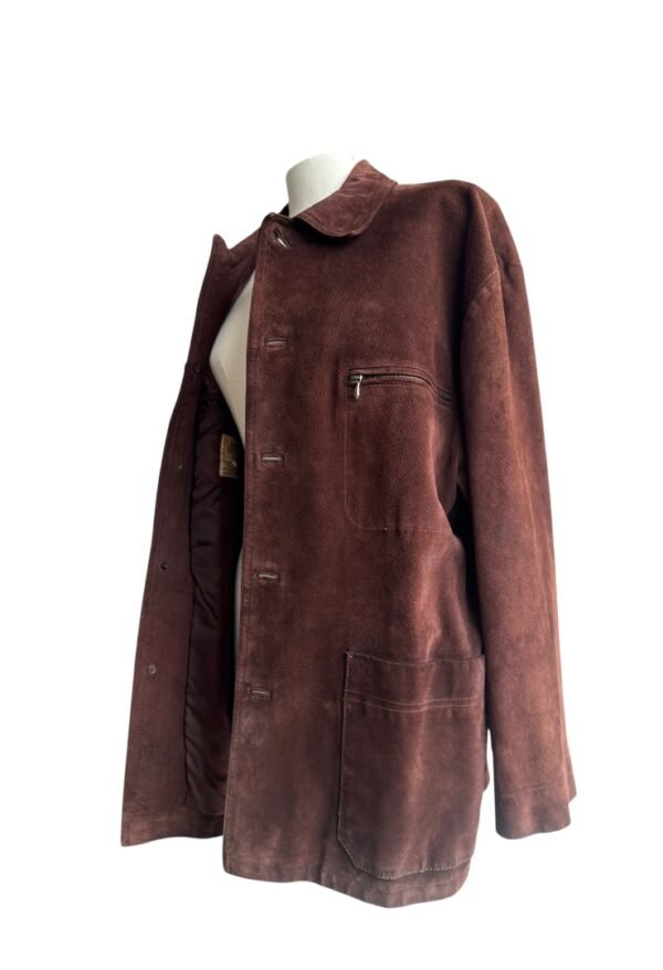HERMES - SUEDE BUMPER JACKET - Image 5